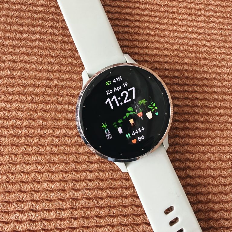 Een spiegel in mijn smartwatch
